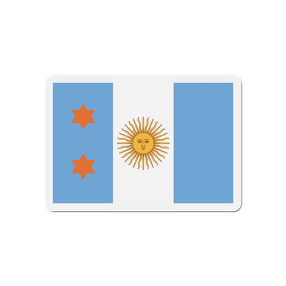 Flag of Argentine General de División 1894 to 1904 - Die-Cut Magnet-The Sticker Space