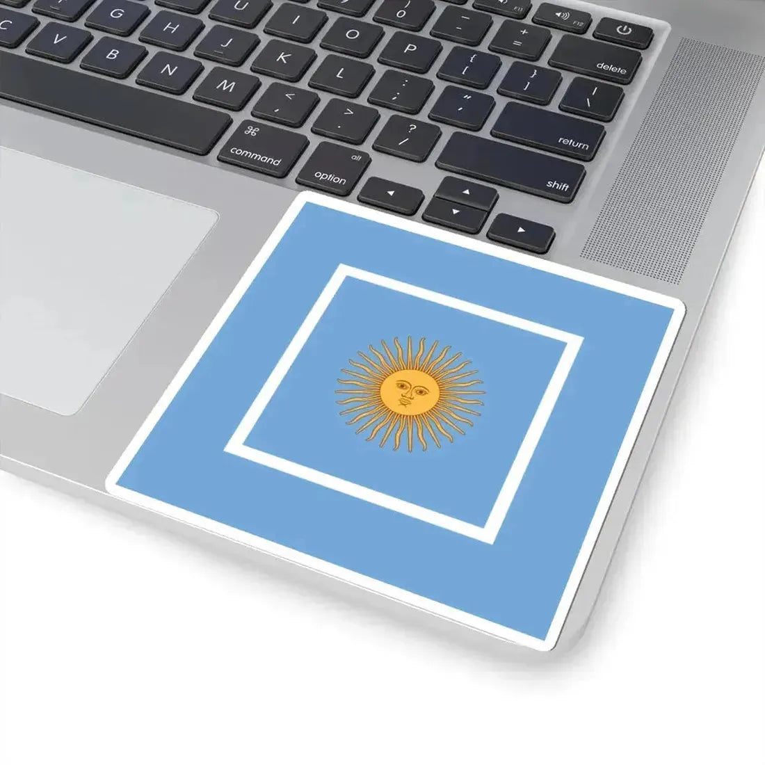 Flag of Argentine Ministers of Navy 1894-1904 (Argentina) STICKER Vinyl Kiss-Cut Decal - The Sticker Space