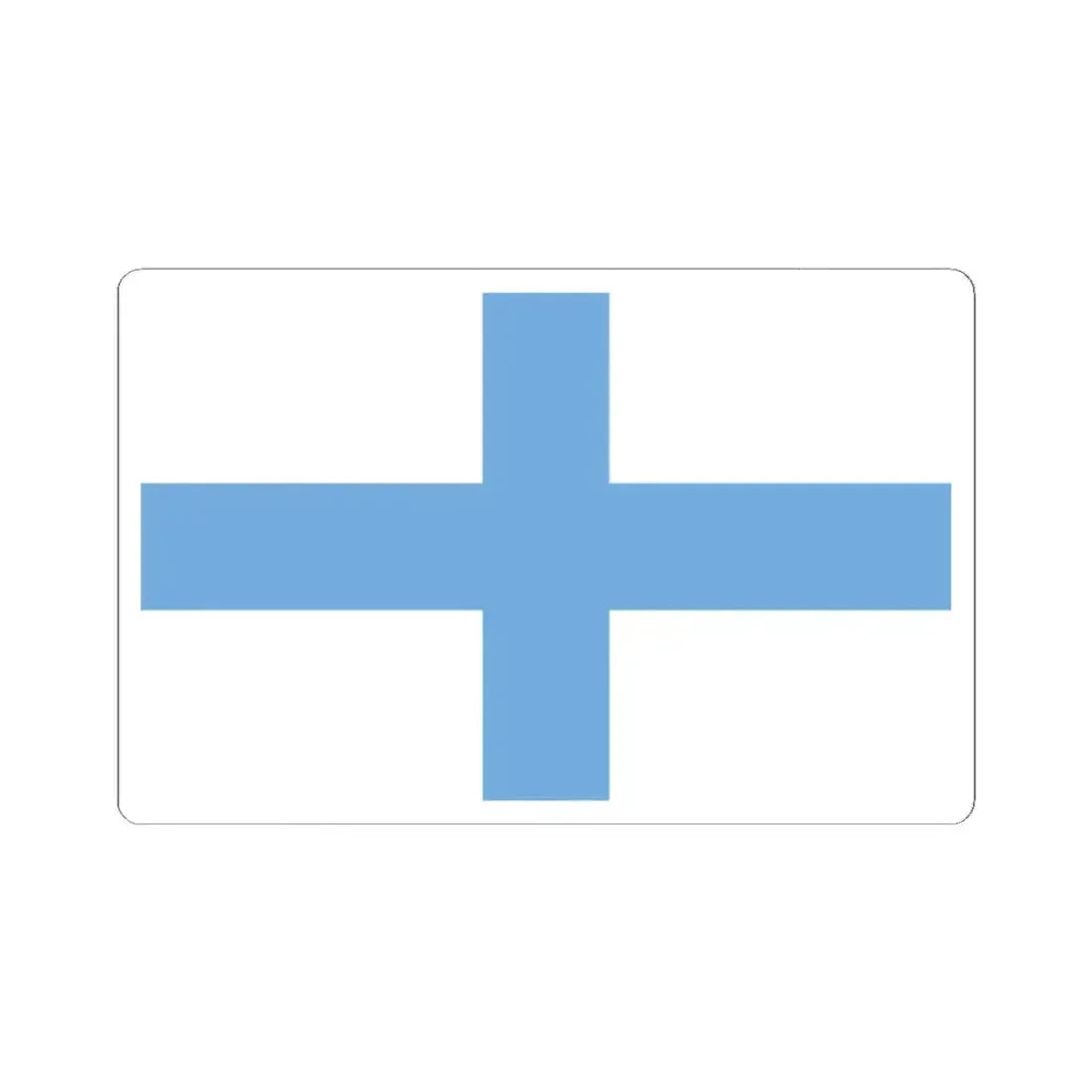 Flag of Argentine Nacionalistas (Argentina) STICKER Vinyl Kiss-Cut Decal 2 Inch White - The Sticker Space