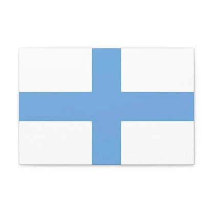 Flag of Argentine Patriotic League - Canvas Wall Art 18″ x 12″ 1.25" - The Sticker Space