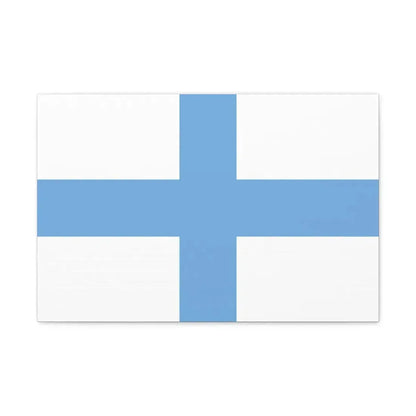 Flag of Argentine Patriotic League - Canvas Wall Art 24″ x 16″ 1.25" - The Sticker Space