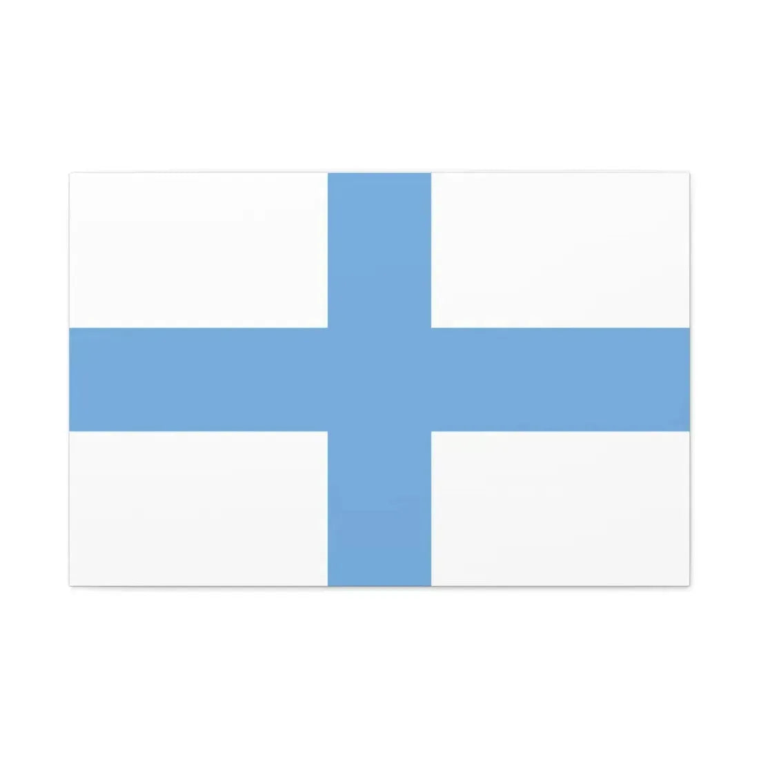Flag of Argentine Patriotic League - Canvas Wall Art 36" x 24" 1.25" - The Sticker Space