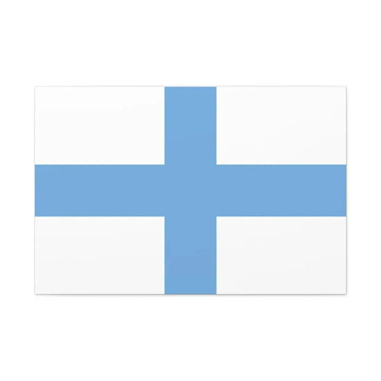 Flag of Argentine Patriotic League - Canvas Wall Art 36" x 24" 1.25" - The Sticker Space