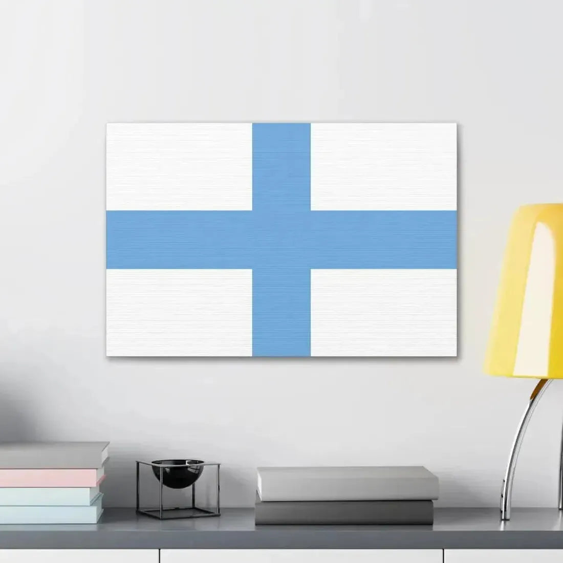 Flag of Argentine Patriotic League - Canvas Wall Art - The Sticker Space