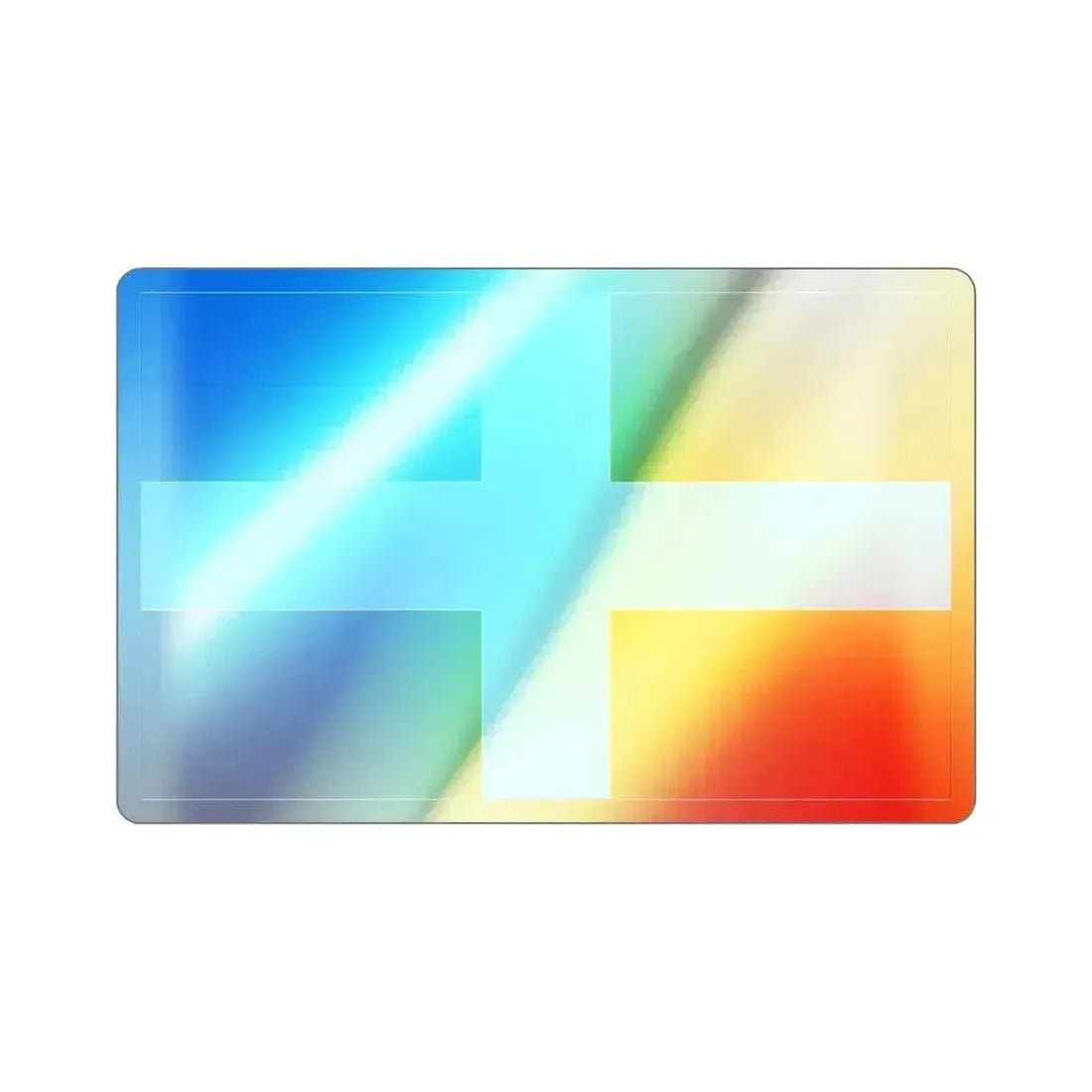 Flag of Argentine Patriotic League Holographic STICKER Die-Cut Vinyl Decal 5 Inch - The Sticker Space