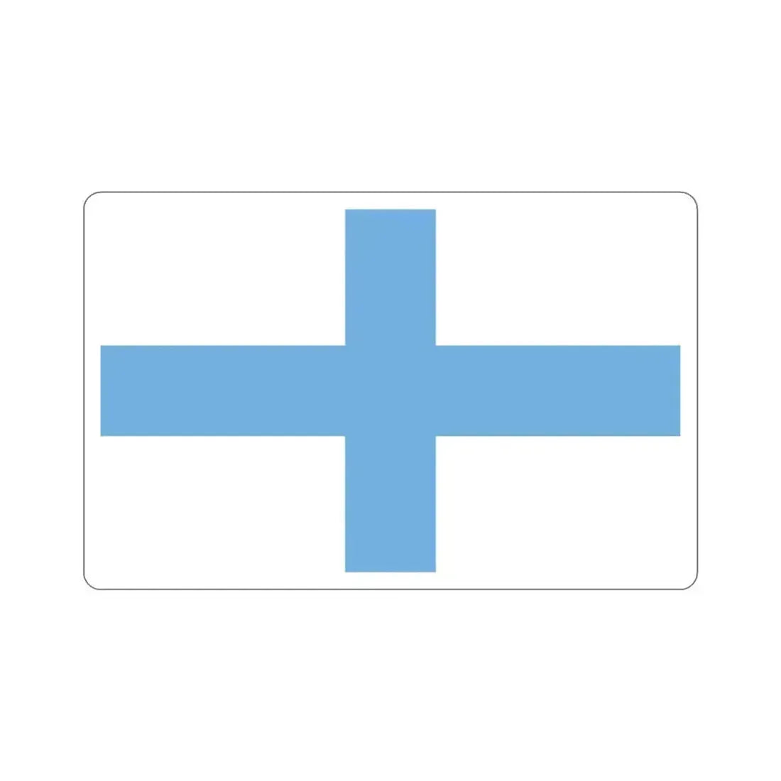 Flag of Argentine Patriotic League STICKER Vinyl Die-Cut Decal 3 Inch - The Sticker Space