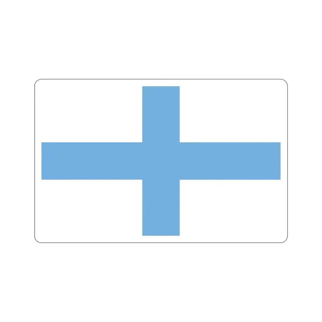 Flag of Argentine Patriotic League STICKER Vinyl Die-Cut Decal 4 Inch - The Sticker Space