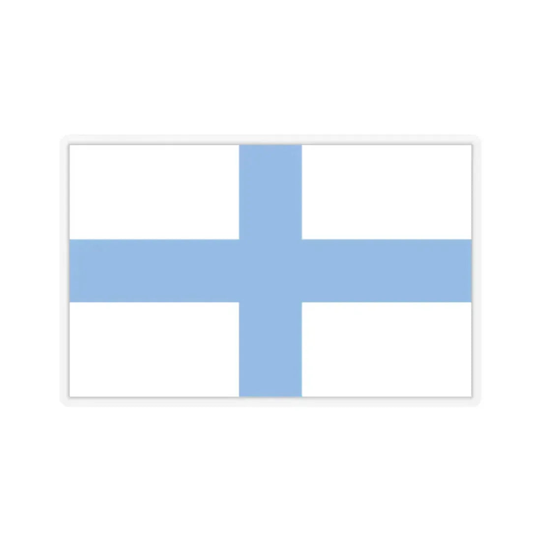 Flag of Argentine Patriotic League - STICKER Vinyl Kiss-Cut Decal 2 Inch Transparent - The Sticker Space