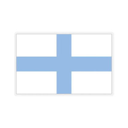 Flag of Argentine Patriotic League - STICKER Vinyl Kiss-Cut Decal 3 Inch Transparent - The Sticker Space