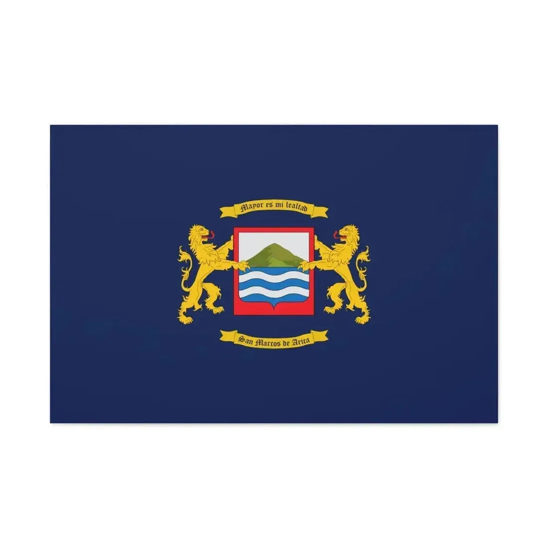 Flag of Arica Chile - Canvas Wall Art - The Sticker Space