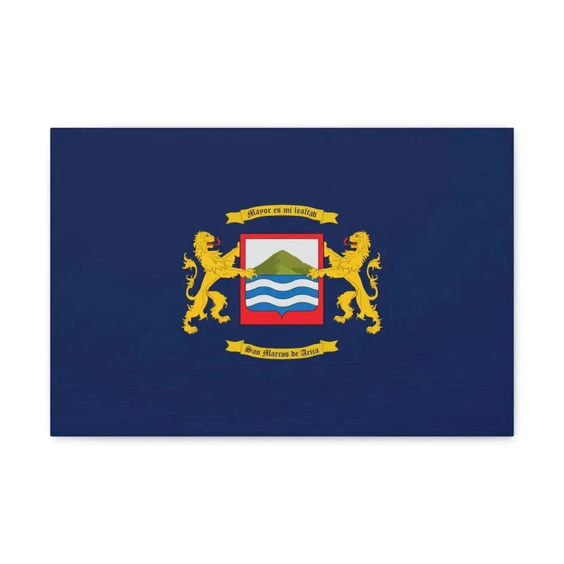 Flag of Arica Chile - Canvas Wall Art - The Sticker Space