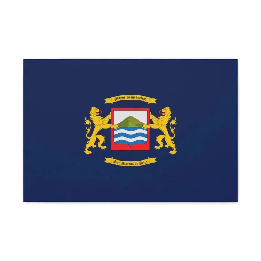 Flag of Arica Chile - Canvas Wall Art - The Sticker Space