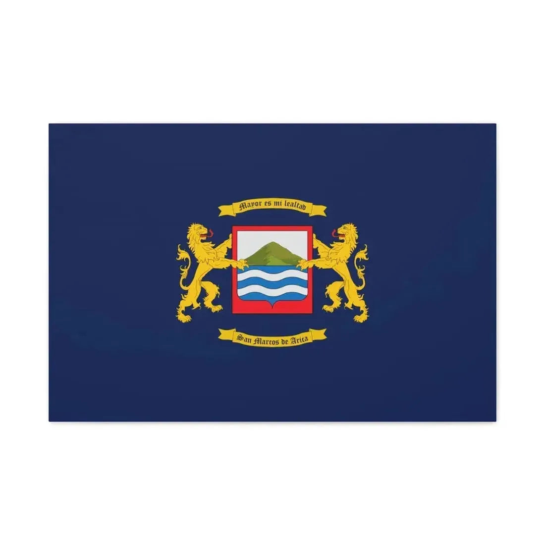 Flag of Arica Chile - Canvas Wall Art - The Sticker Space