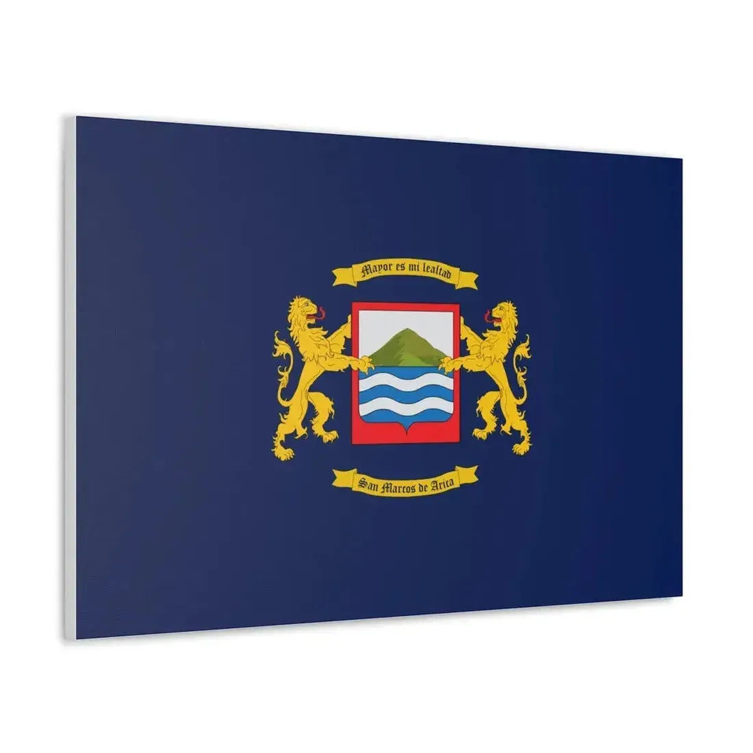 Flag of Arica Chile - Canvas Wall Art - The Sticker Space