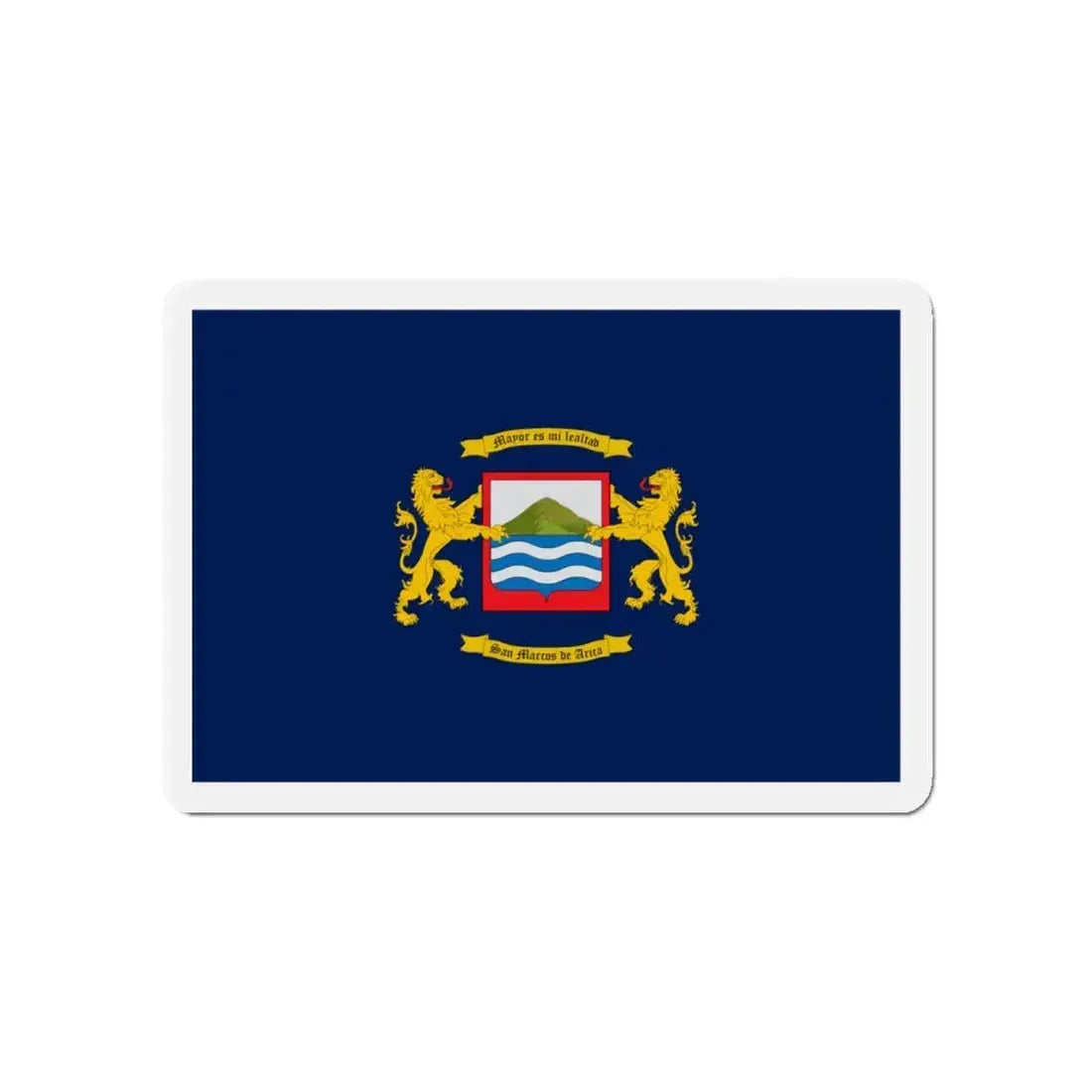 Flag of Arica Chile - Refrigerator Magnet 4 Inch - The Sticker Space