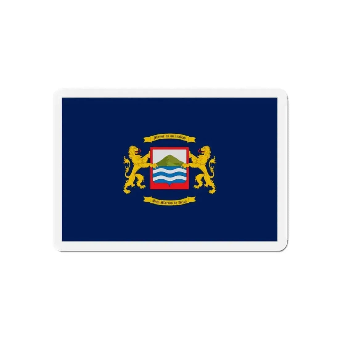 Flag of Arica Chile - Refrigerator Magnet - The Sticker Space