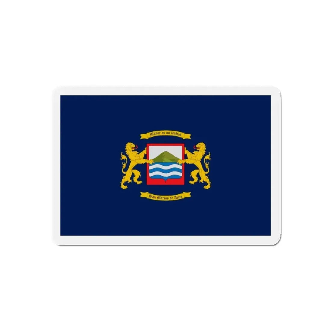 Flag of Arica Chile - Refrigerator Magnet - The Sticker Space
