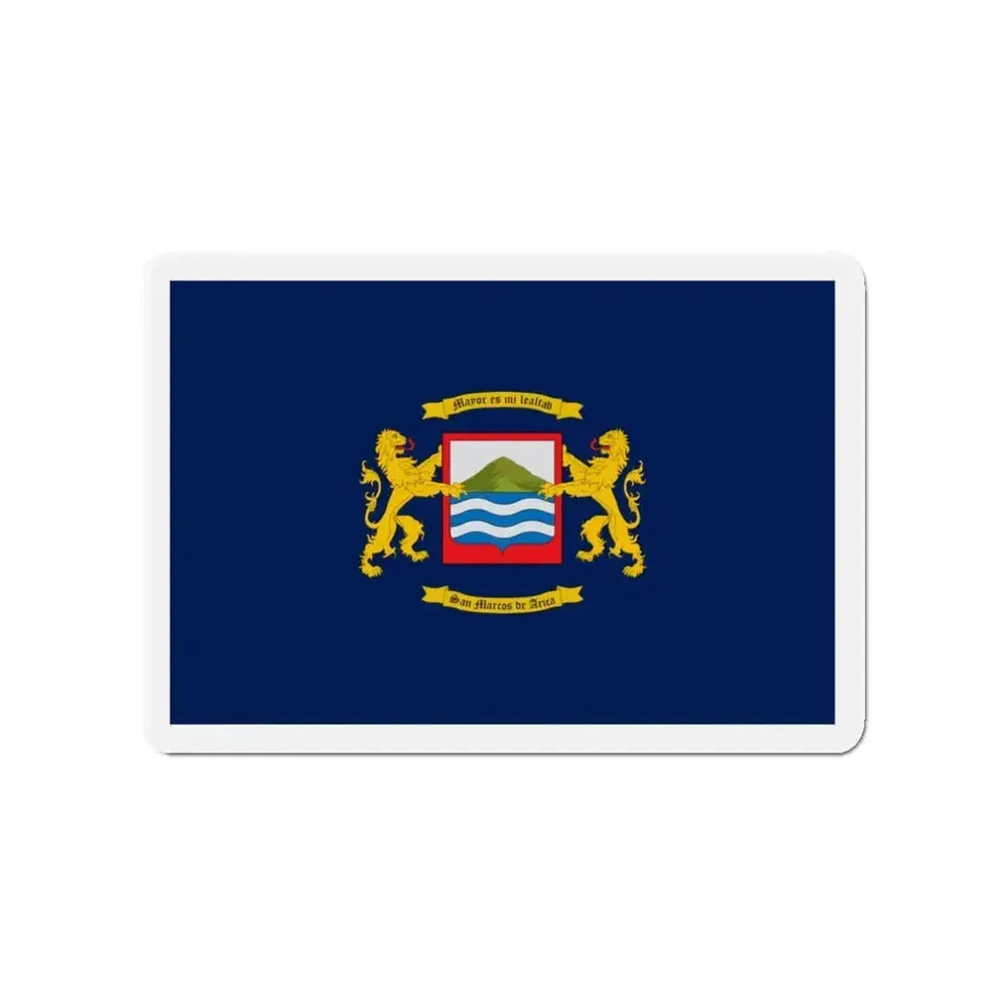 Flag of Arica Chile - Refrigerator Magnet - The Sticker Space