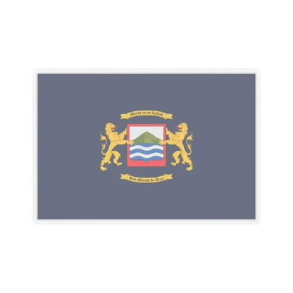 Flag of Arica Chile - STICKER Vinyl Kiss-Cut Decal 2 Inch Transparent - The Sticker Space