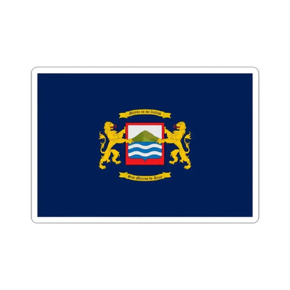 Flag of Arica Chile - STICKER Vinyl Kiss-Cut Decal 3 Inch White - The Sticker Space