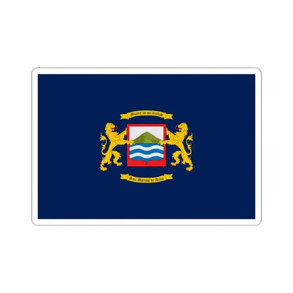 Flag of Arica Chile - STICKER Vinyl Kiss-Cut Decal 4 Inch White - The Sticker Space