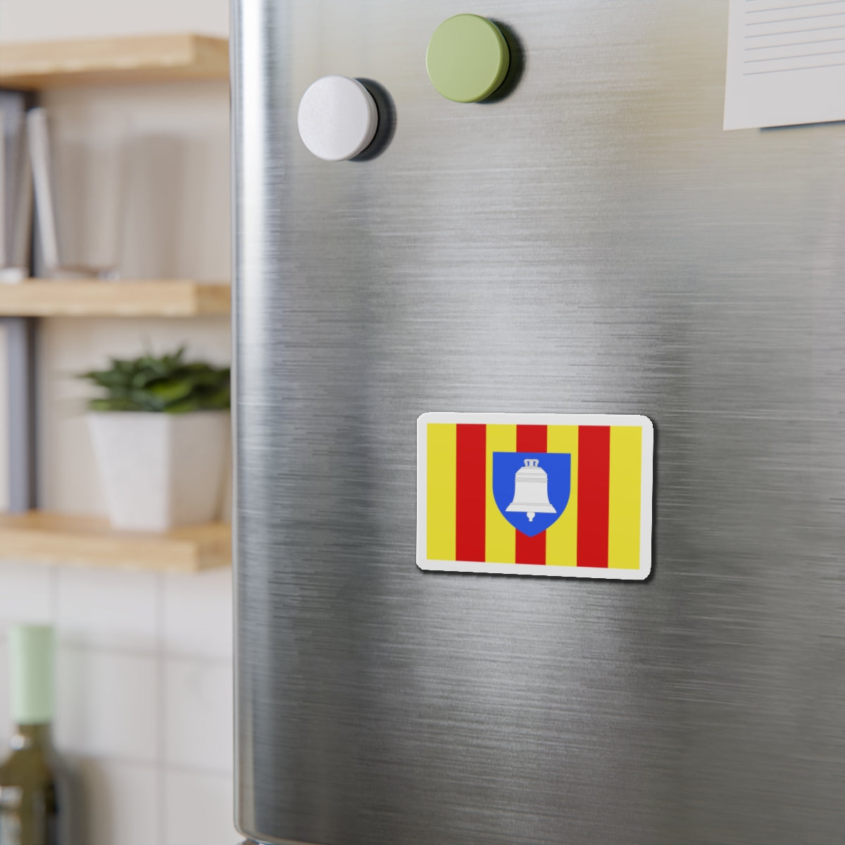 Flag of Ariège France 2 - Die-Cut Magnet-The Sticker Space