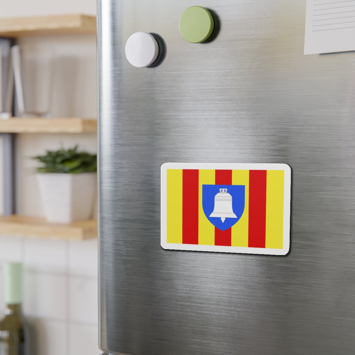 Flag of Ariège France 2 - Die-Cut Magnet-The Sticker Space