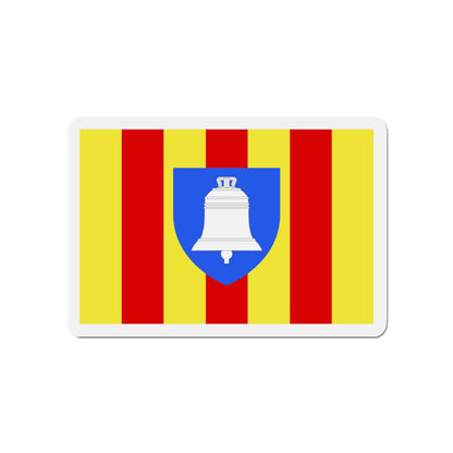 Flag of Ariège France 2 - Die-Cut Magnet-4" x 4"-The Sticker Space