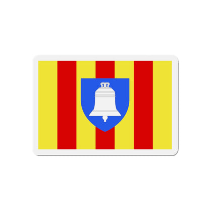 Flag of Ariège France 2 - Die-Cut Magnet-5" x 5"-The Sticker Space