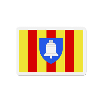 Flag of Ariège France 2 - Die-Cut Magnet-6 × 6"-The Sticker Space