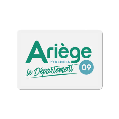 Flag of Ariège France - Die-Cut Magnet-3" x 3"-The Sticker Space