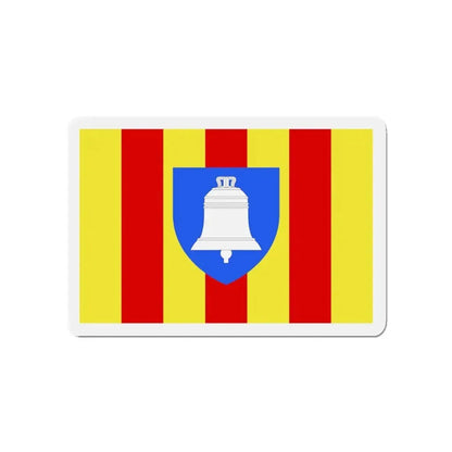 Flag of Ariège France 2 - Refrigerator Magnet 4 Inch - The Sticker Space