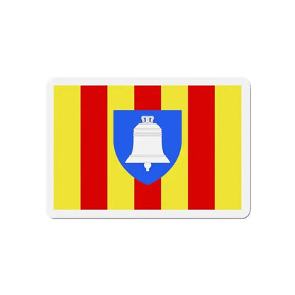 Flag of Ariège France 2 - Refrigerator Magnet 5 Inch - The Sticker Space