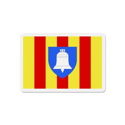Flag of Ariège France 2 - Refrigerator Magnet 6 Inch - The Sticker Space