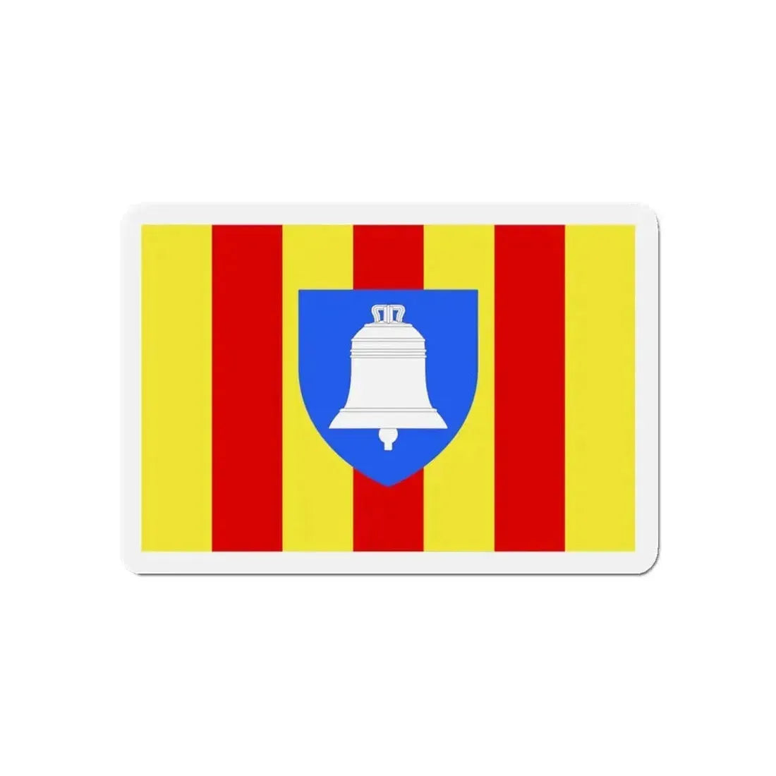 Flag of Ariège France 2 - Refrigerator Magnet - The Sticker Space