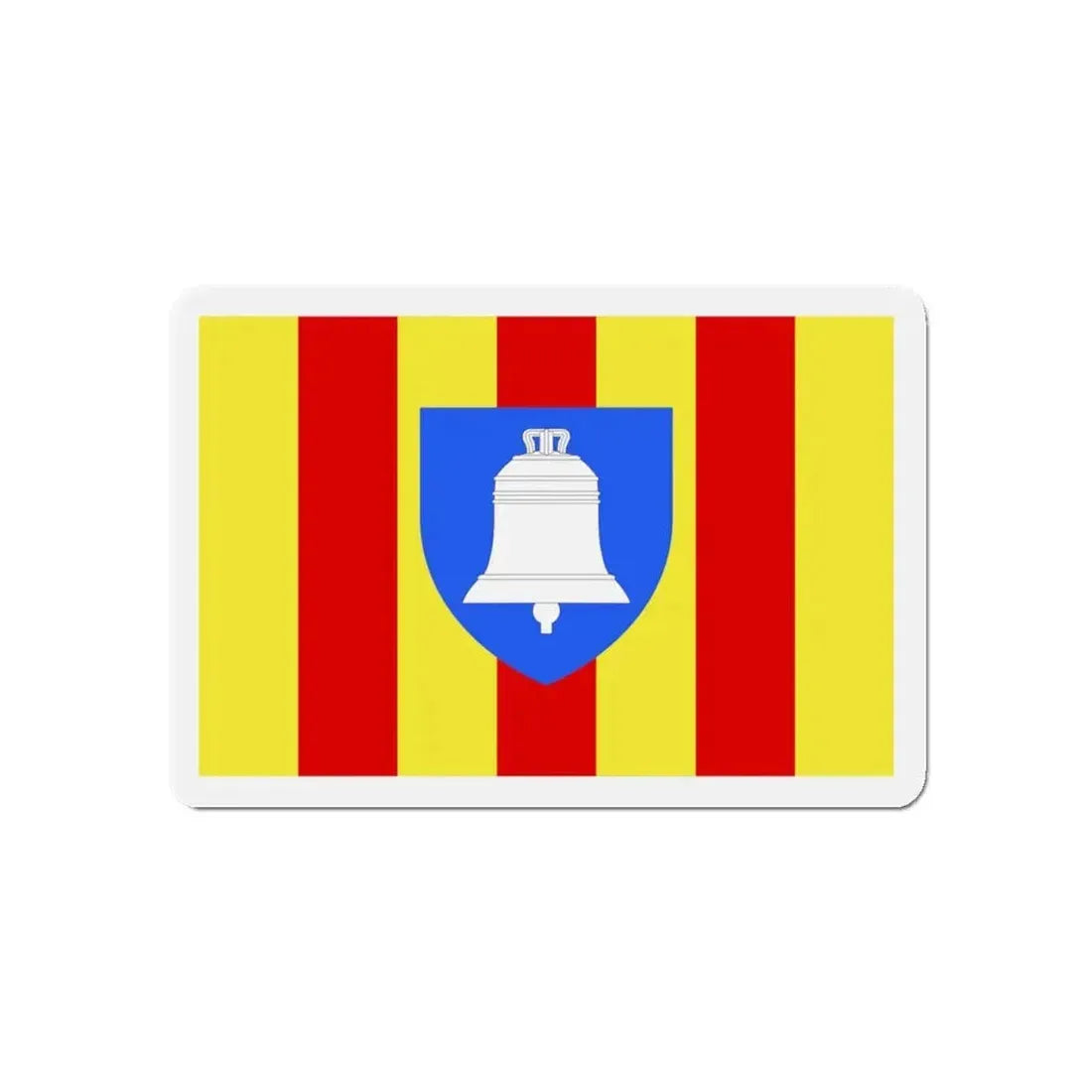 Flag of Ariège France 2 - Refrigerator Magnet - The Sticker Space