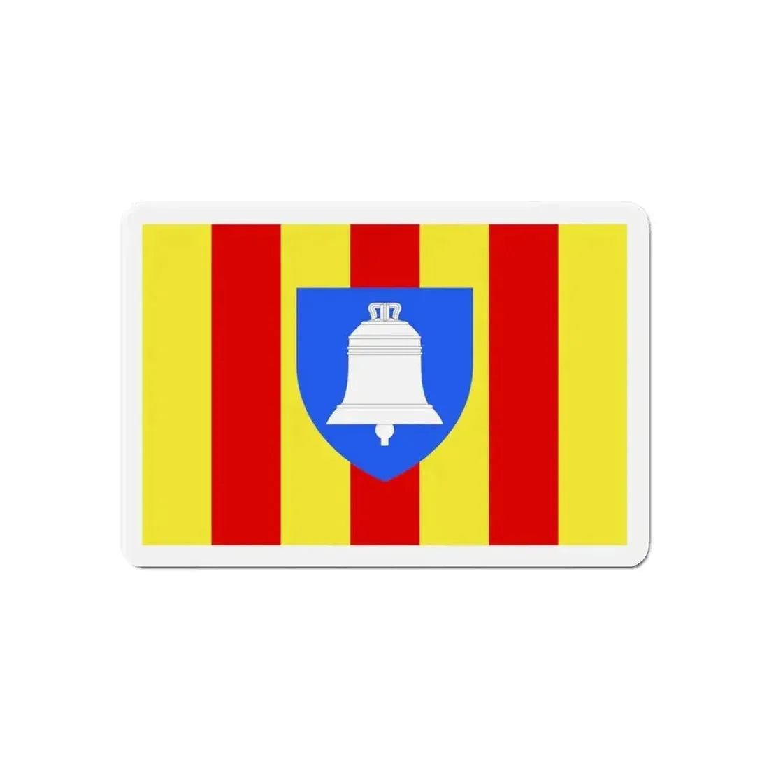 Flag of Ariège France 2 - Refrigerator Magnet - The Sticker Space