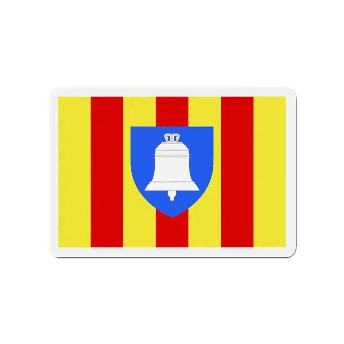 Flag of Ariège France 2 - Refrigerator Magnet - The Sticker Space