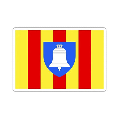 Flag of Ariège France 2 STICKER Vinyl Die-Cut Decal 4 Inch - The Sticker Space