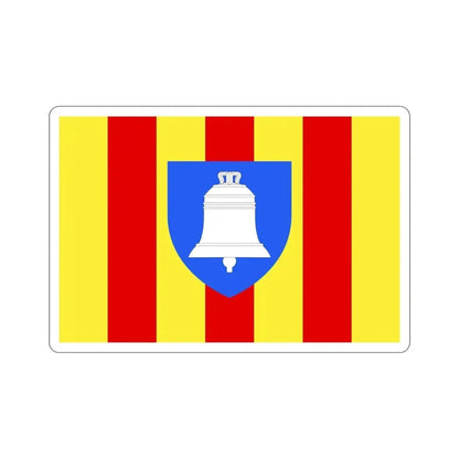 Flag of Ariège France 2 STICKER Vinyl Die-Cut Decal 4 Inch - The Sticker Space