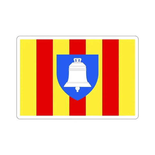 Flag of Ariège France 2 STICKER Vinyl Die-Cut Decal 6 Inch - The Sticker Space