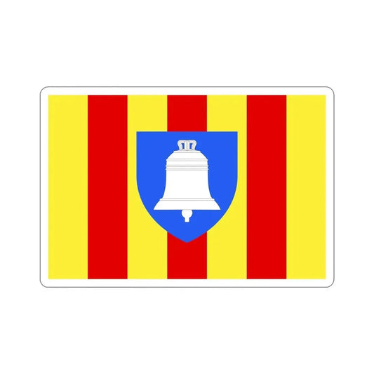 Flag of Ariège France 2 STICKER Vinyl Die-Cut Decal 6 Inch - The Sticker Space