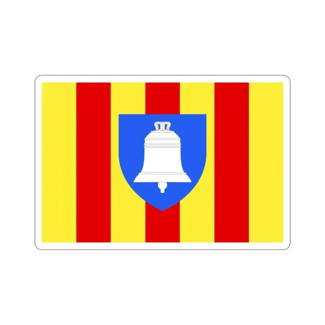 Flag of Ariège France 2 STICKER Vinyl Die-Cut Decal - The Sticker Space