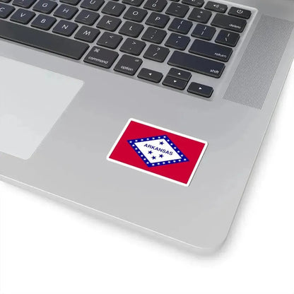 Flag of Arkansas 1924-2011 (United States) STICKER Vinyl Kiss-Cut Decal - The Sticker Space