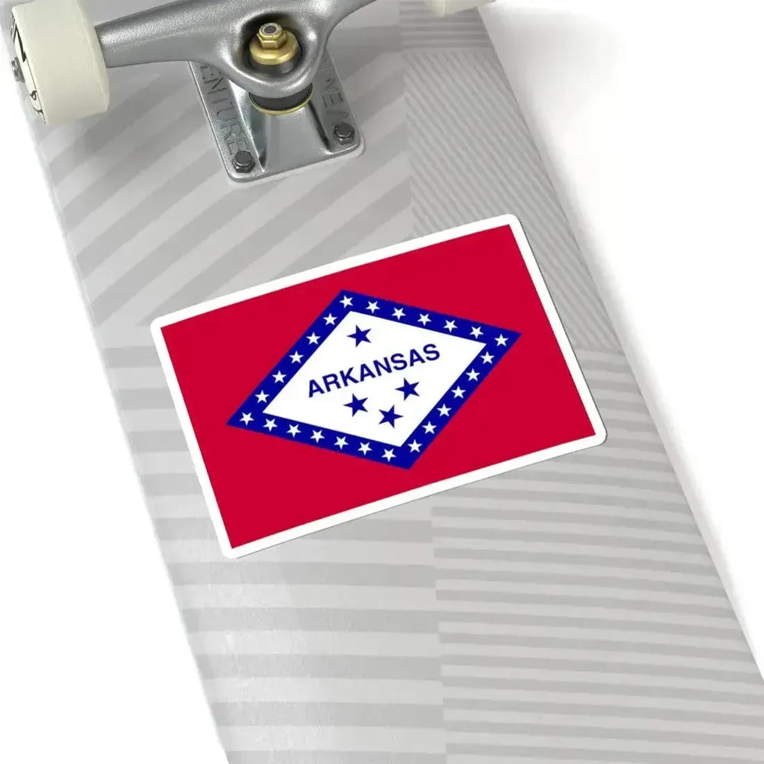 Flag of Arkansas 1924-2011 (United States) STICKER Vinyl Kiss-Cut Decal - The Sticker Space