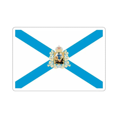 Flag of Arkhangelsk Oblast Russia STICKER Vinyl Die-Cut Decal 2 Inch - The Sticker Space