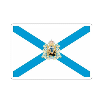 Flag of Arkhangelsk Oblast Russia STICKER Vinyl Die-Cut Decal 3 Inch - The Sticker Space