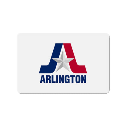 Flag of Arlington Texas - Die-Cut Magnet-2" x 2"-The Sticker Space