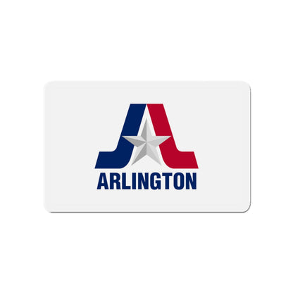 Flag of Arlington Texas - Die-Cut Magnet-4" x 4"-The Sticker Space