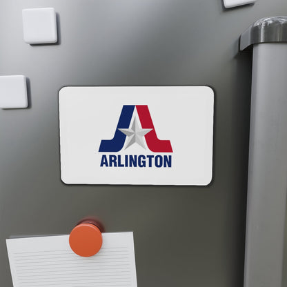 Flag of Arlington Texas - Die-Cut Magnet-The Sticker Space